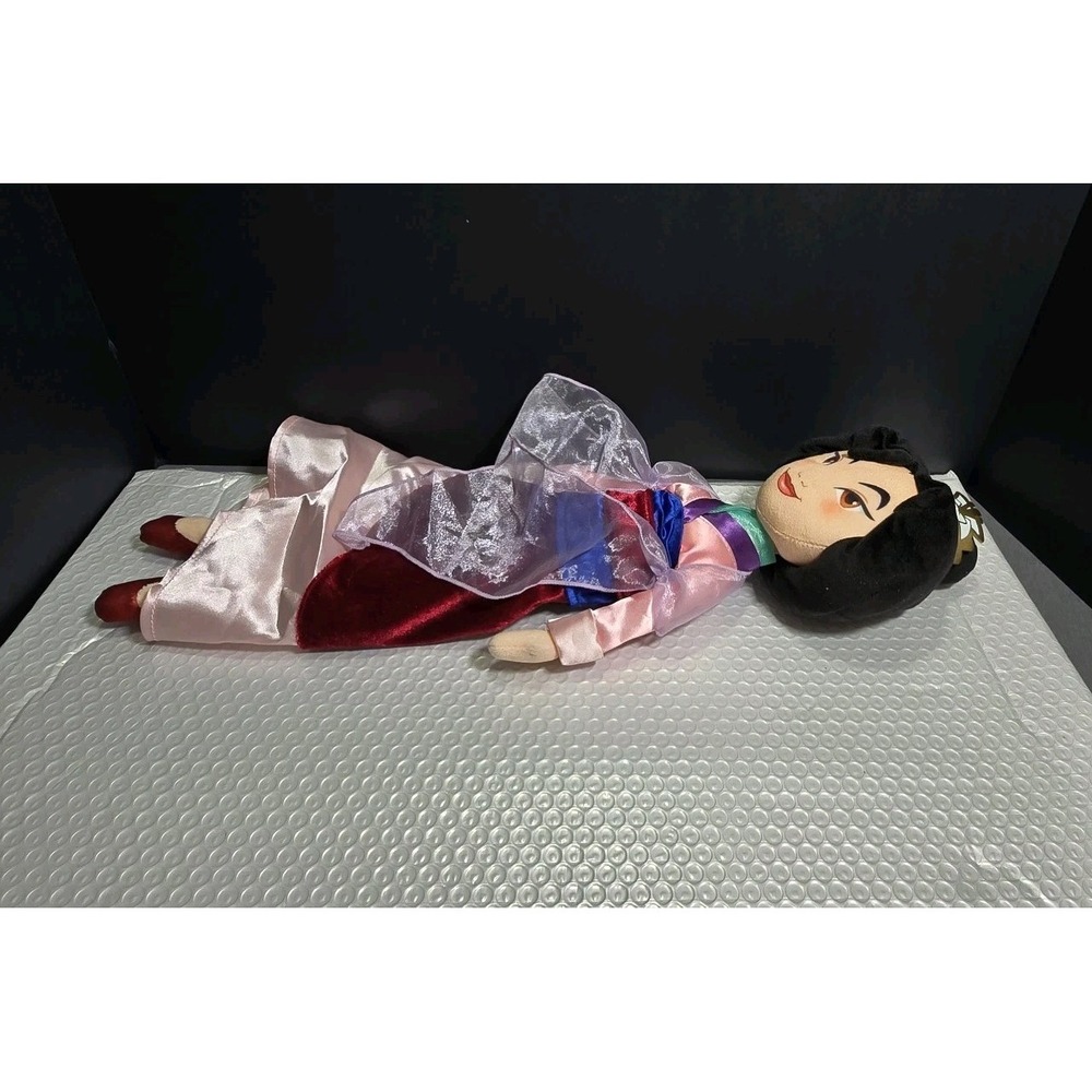 Disney Store Princess Mulan Plush 20" Authentic Dress Soft Stuffed Doll - Picture 5 of 7